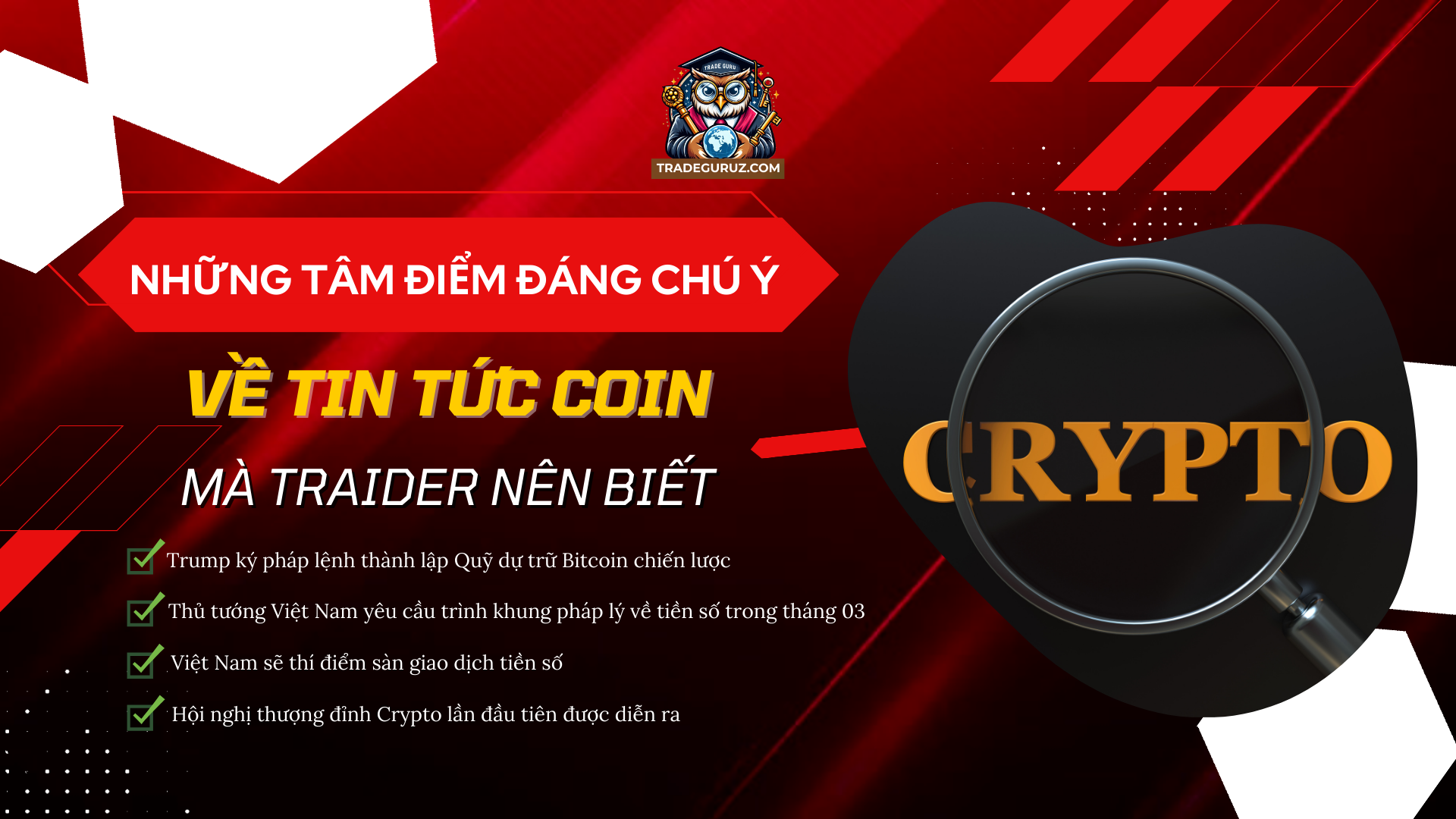 Những tâm điểm đáng chú ý về tin tức coin mà trader nên biết